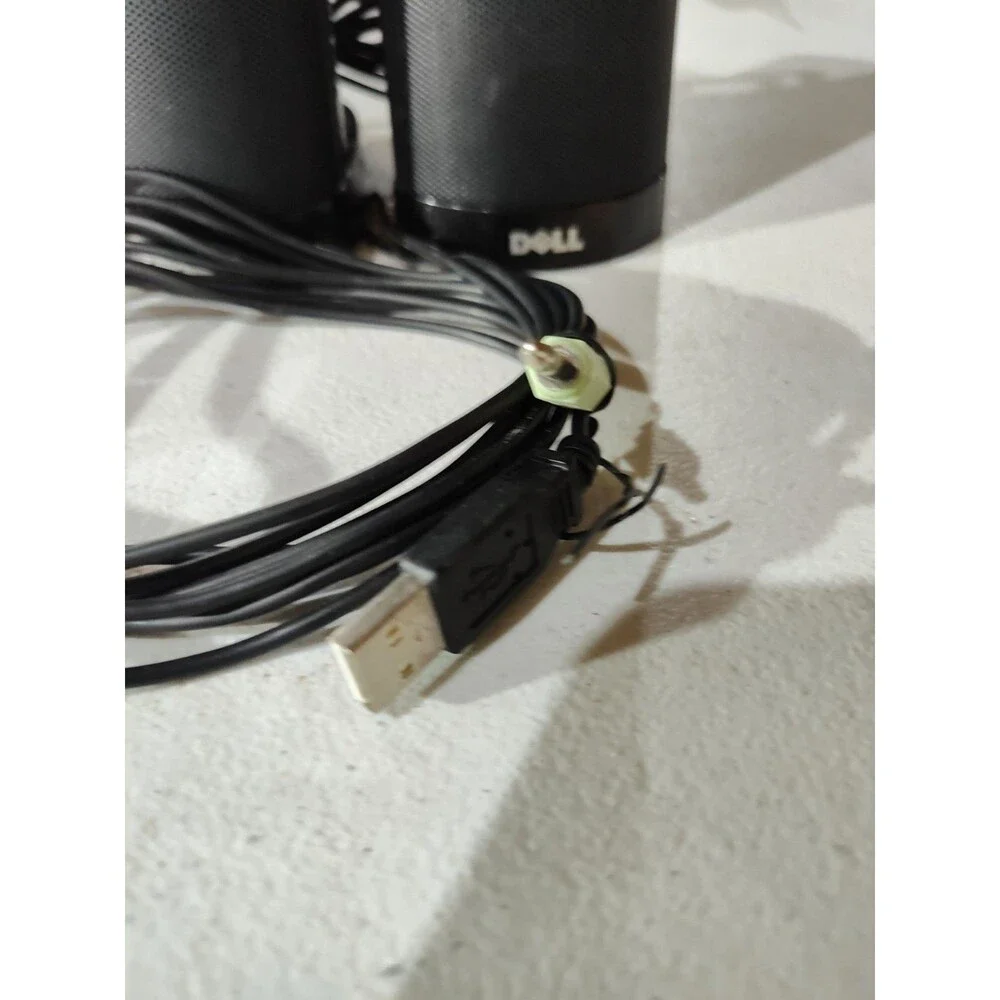 Black Dell AX210 USB Powered Multimedia Speaker System